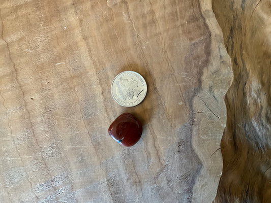 Red Jasper Adjustable Macrame Necklace