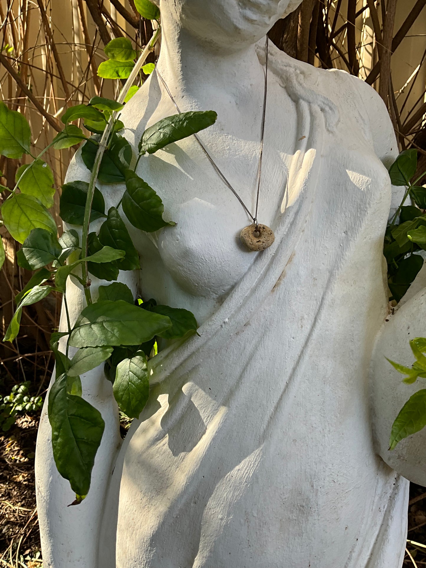 Ocean Hag Stone Necklace