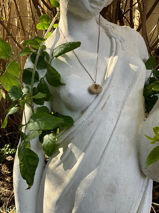 Ocean Hag Stone Necklace