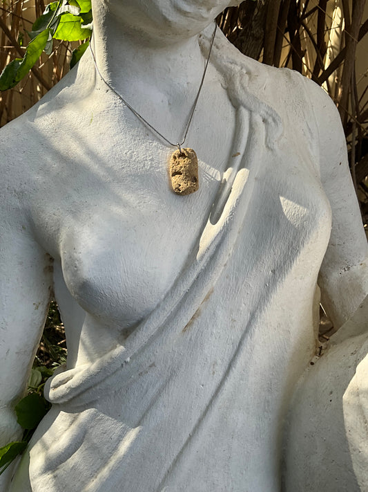 Ocean Hag Stone Necklace